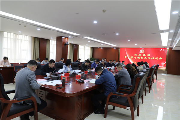 3月31日，城發(fā)集團組織召開黨史學(xué)習(xí)教育工作推進會。.jpg